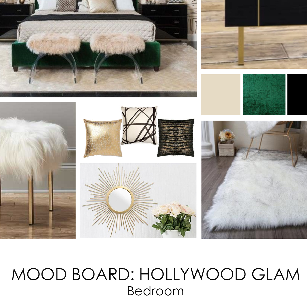 Hollywood Glam Bedroom