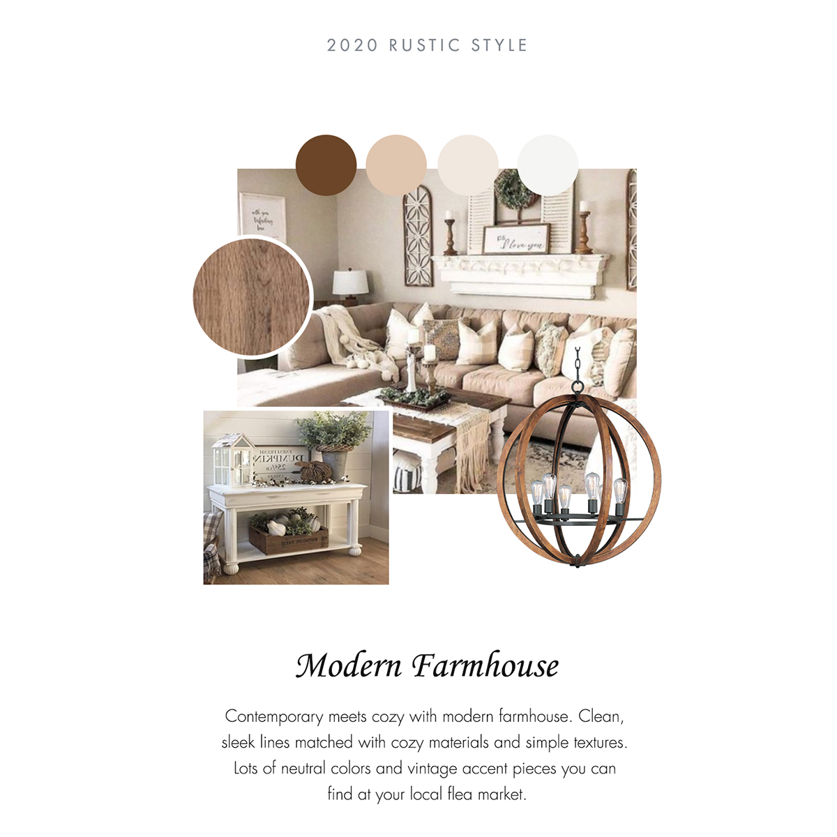 Rustic - Modern Farmhouse