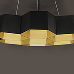 Honeycomb 7-Light LED Chandelier