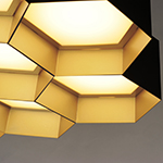 Honeycomb 7-Light LED Chandelier