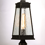 Schooner 1-Light Outdoor Post Lamp