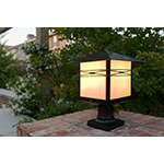 Inglenook 1-Light Outdoor Pole/Post Lantern
