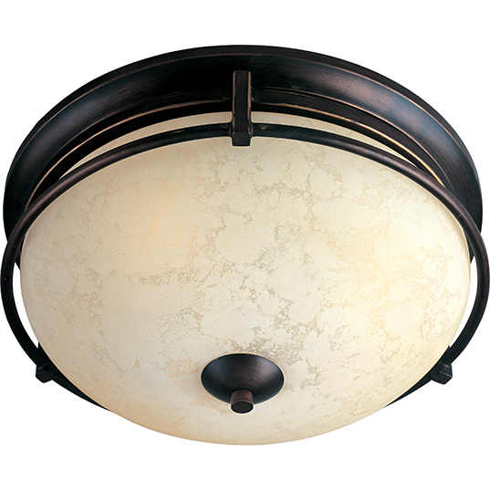 Cupola 3Light Flush Mount Flush Mount Maxim Lighting