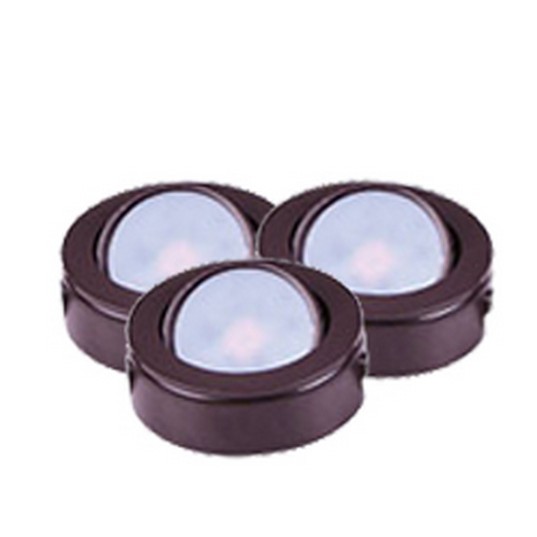 53830SN Satin Nickel Maxim Lighting 2.75" CounterMax MX-LD-AC LED Puck