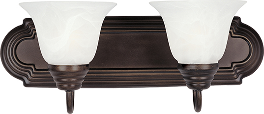 Oil Rubbed Bronze Maxim Lighting Essentials 3-Light Bath Vanity 8013FTOI 