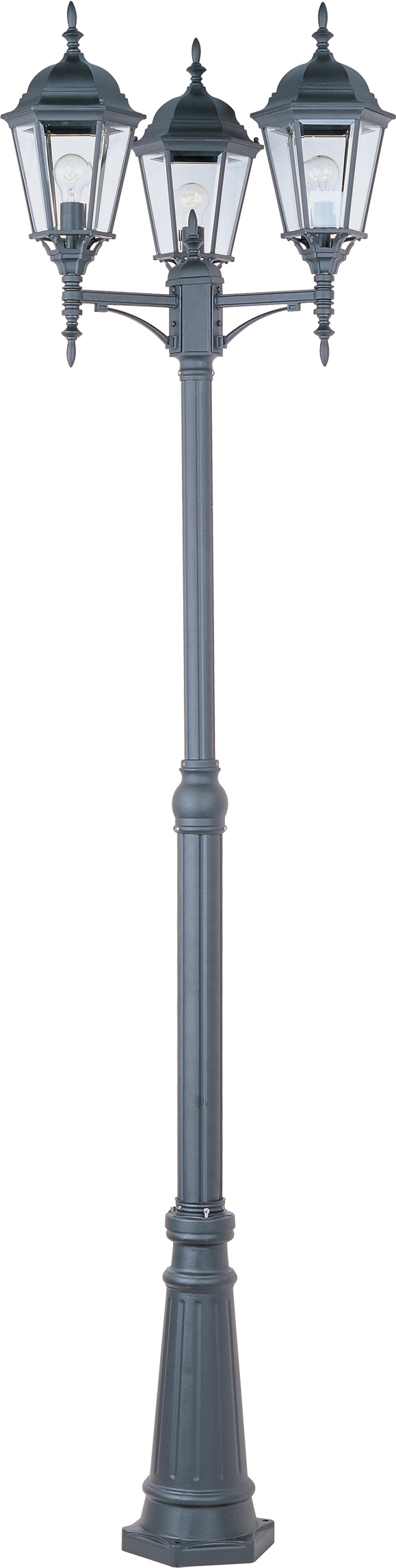 3-Light Outdoor Post Lantern | Maxim Lighting