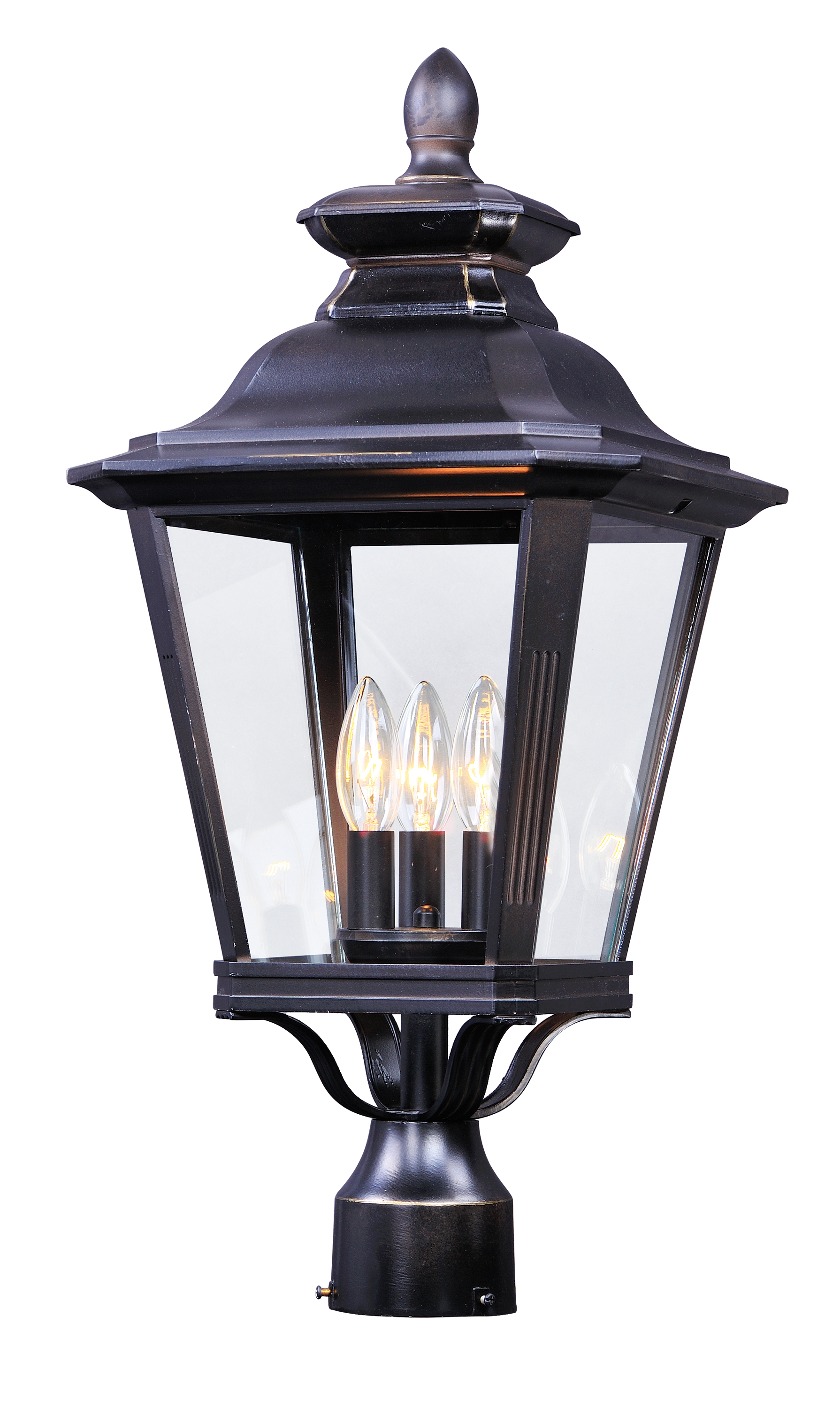 Knoxville 3-Light Outdoor Post | Outdoor | Maxim Lighting