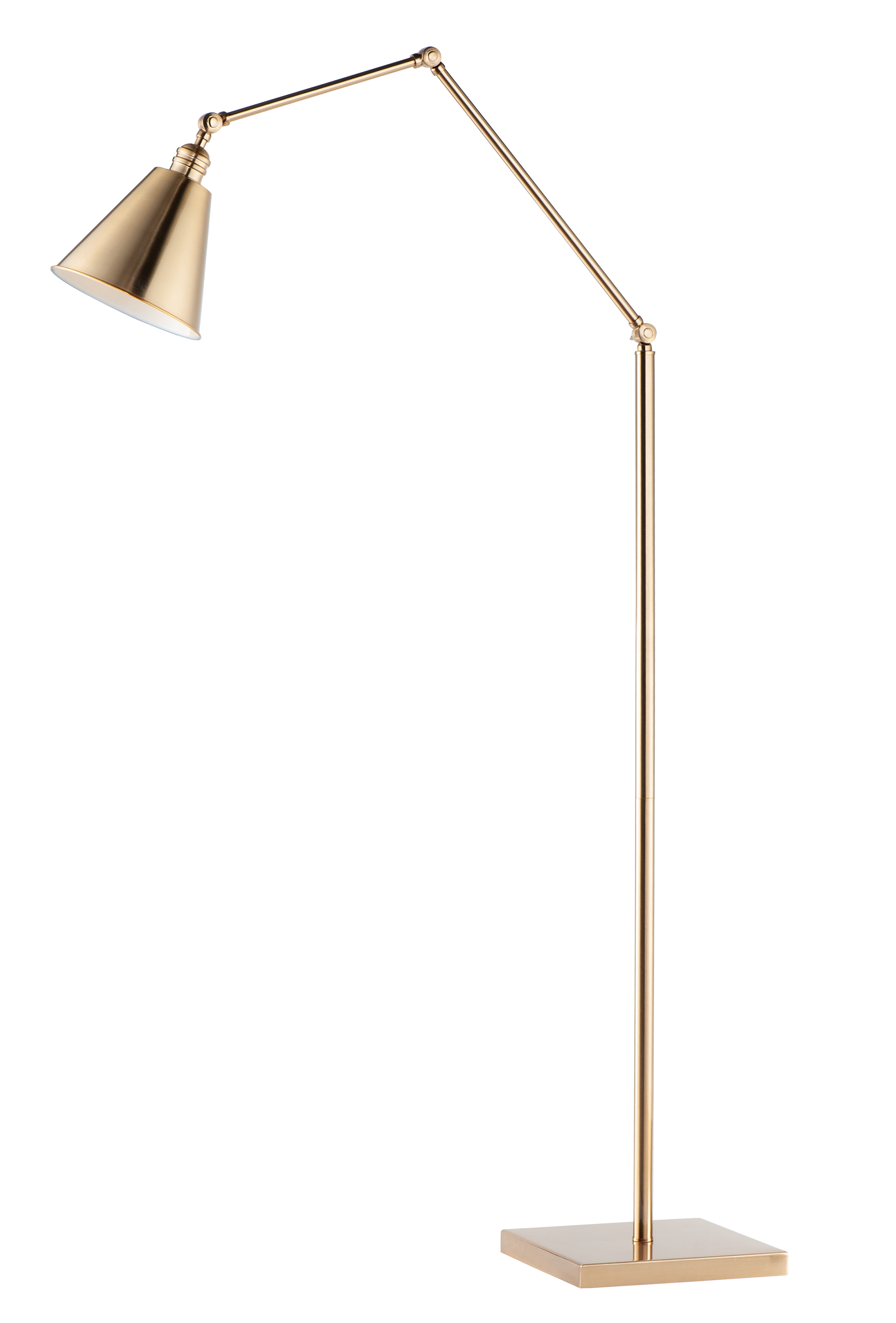 Library 1-Light Floor Lamp