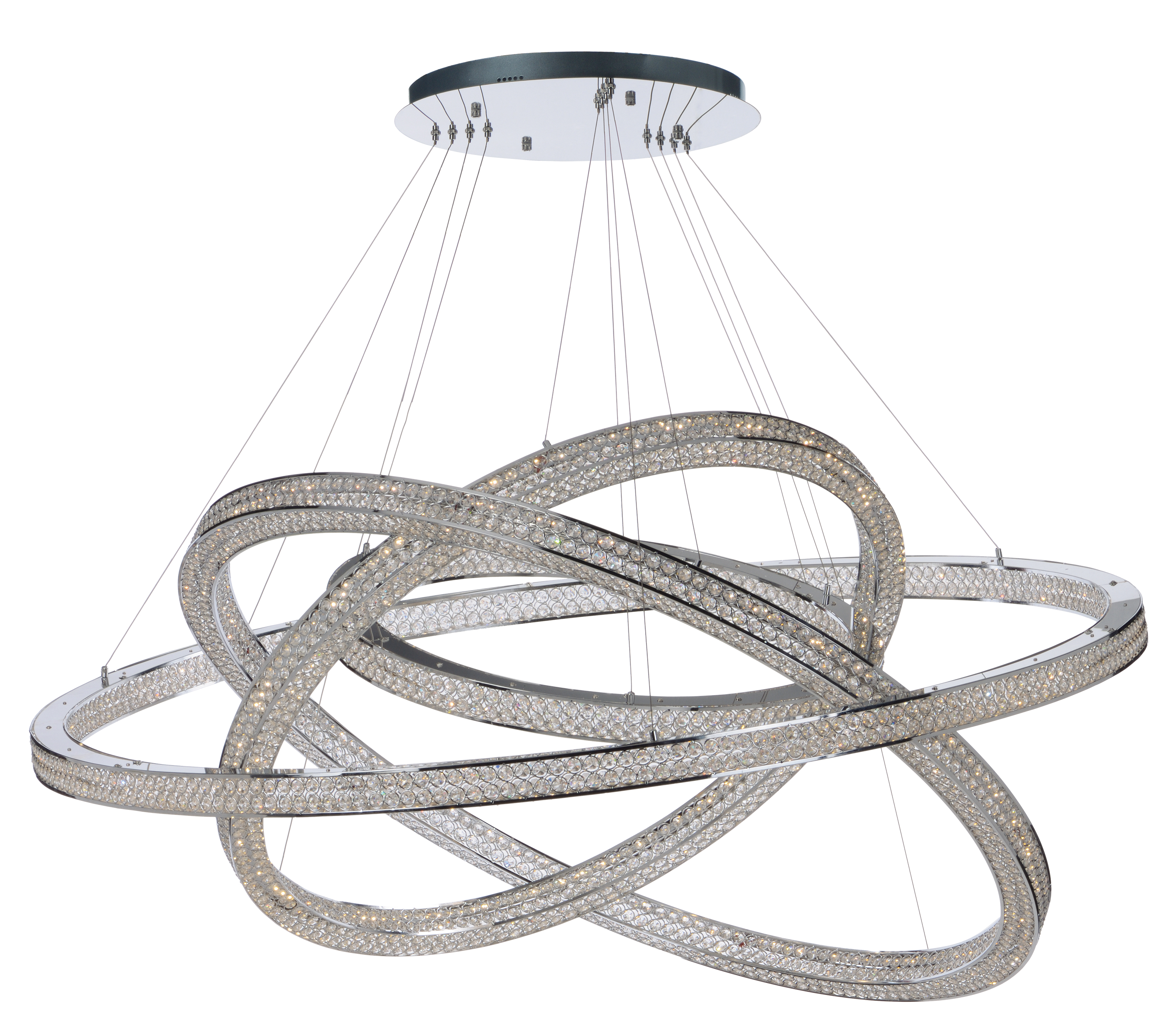 Eternity 4 Tier 60-inch LED Chandelier | Maxim Lighting