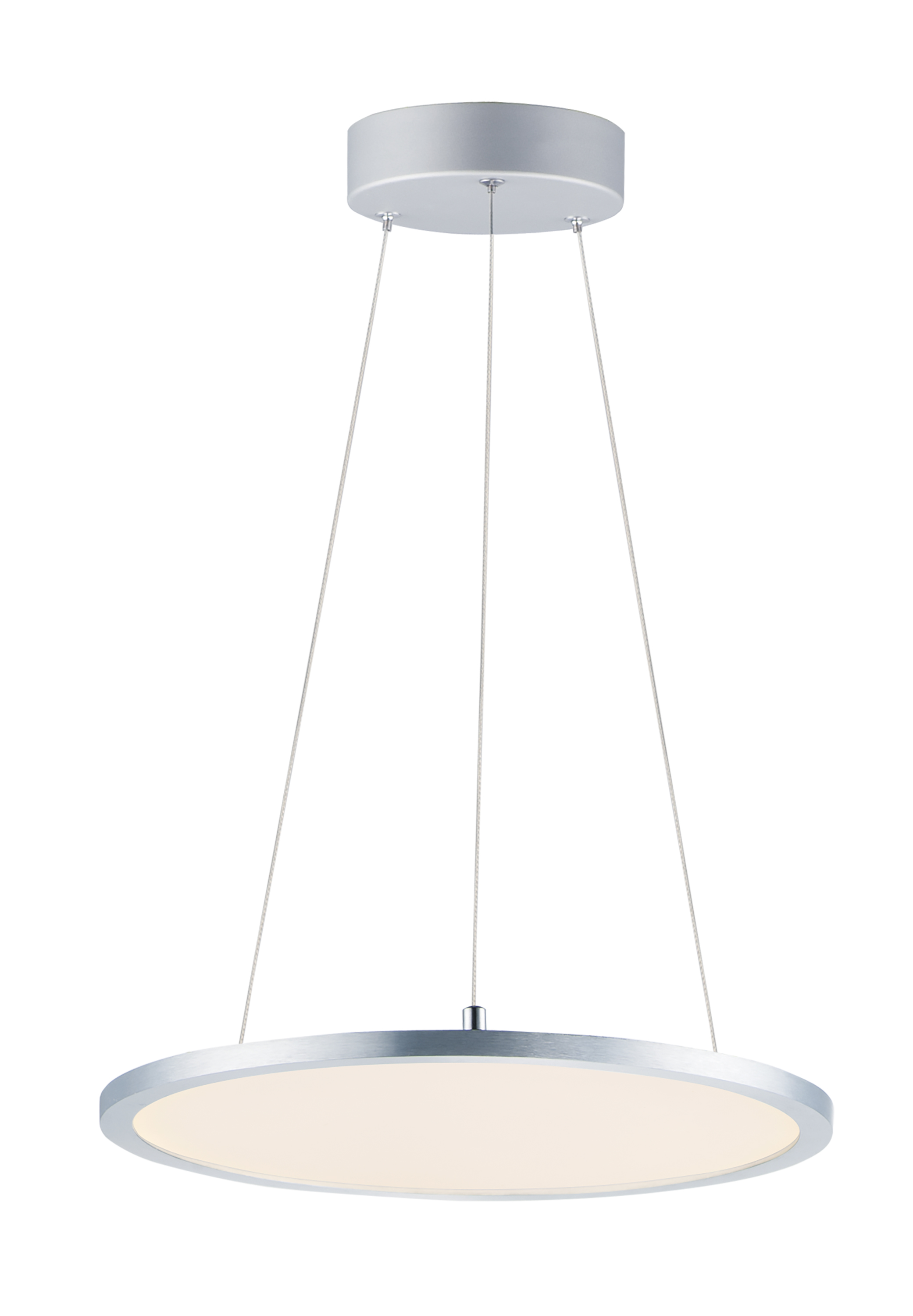 Wafer 15-inch Round LED Pendant 3000K | Maxim Lighting