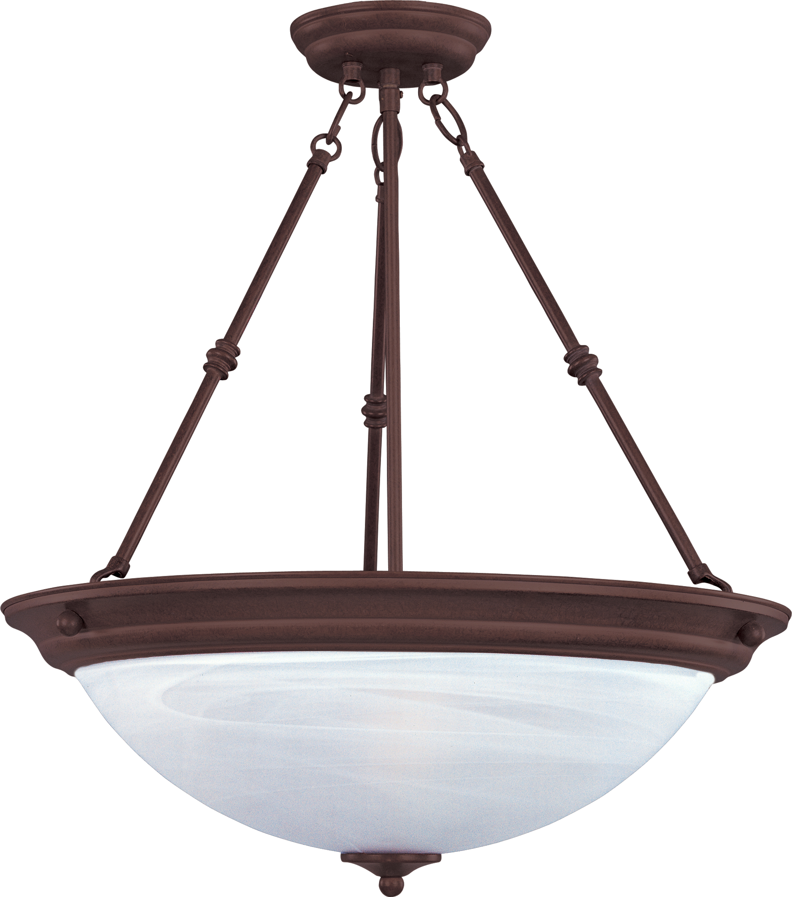 Essentials 3-Light Invert Bowl Pendant | Maxim Lighting