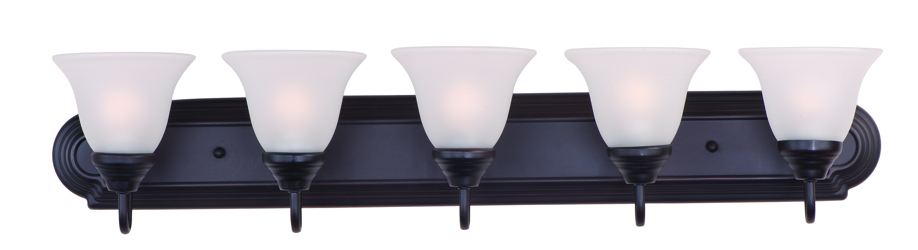 Maxim Lighting Essentials 5-Light Bath Vanity Oil Rubbed Bronze 8015FTOI 
