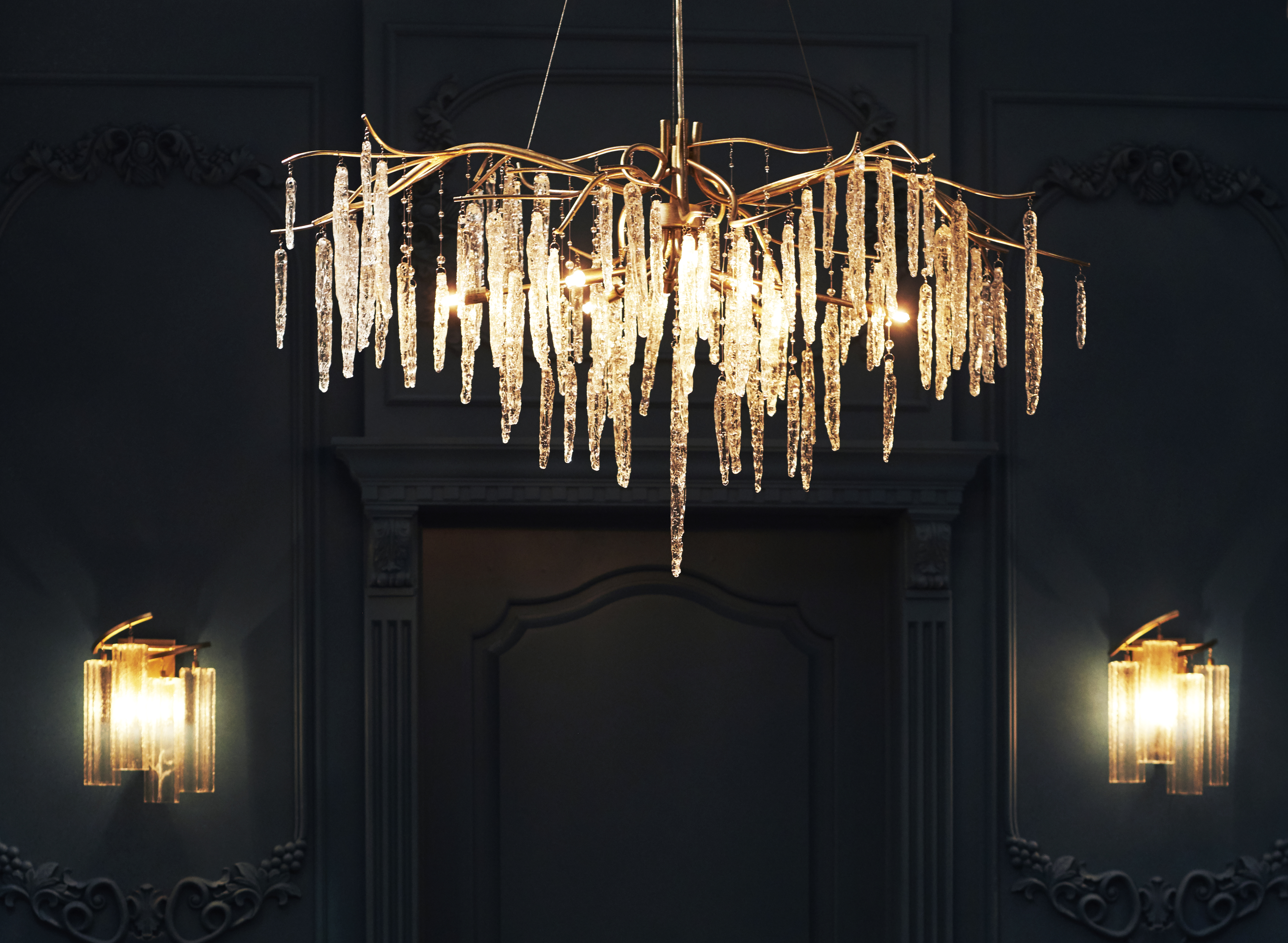 Willow 8-Light Chandelier - Single-Tier Chandelier - Maxim Lighting