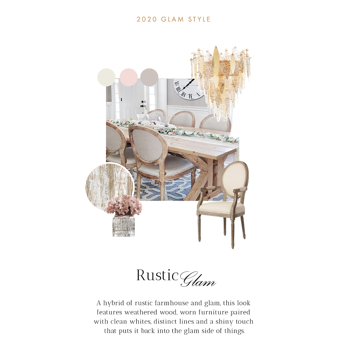 Glam - Rustic Glam