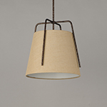 Pitchfork 1-Light Large Pendant