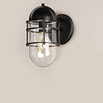 Seaside 1-Light Outdoor Wall Sconce Light