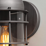 Seaside 1-Light Outdoor Wall Sconce Light