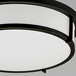 Rogue 17" 3-Light Flush Mount