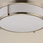 Rogue 17" 3-Light Flush Mount