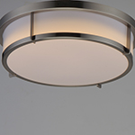 Rogue 17" 3-Light Flush Mount