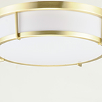 Rogue 13'' 2-Light Flush Mount