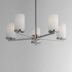 Lateral 5-Light Chandelier