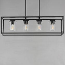 Lateral 4-Light Linear Pendant