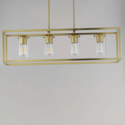 Lateral 4-Light Linear Pendant