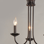 Logan 3-Light Candle Chandelier