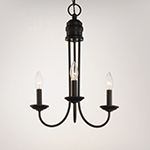 Logan 3-Light Candle Chandelier - Multi-Light Pendant