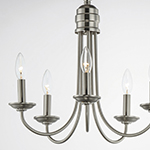 Logan 5-Light Candle Chandelier