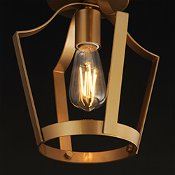 Arden Single Pendant / Semi Flush