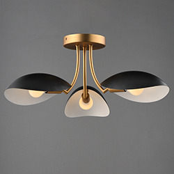 Maris 3-Light Semi Flush
