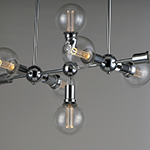 Molecule 8-Light Pendant