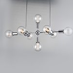 Molecule 8-Light Pendant