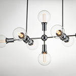 Molecule 8-Light Pendant