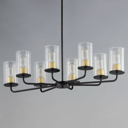 Sleek 8-Light Chandelier