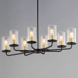 Sleek 8-Light Chandelier