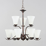 Vital 9-Light Chandelier