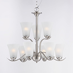 Vital 9-Light Chandelier