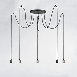 Early Electric 5-Light Pendant