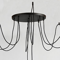 Early Electric 8-Light Pendant