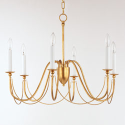 Plumette 6-Light Chandelier