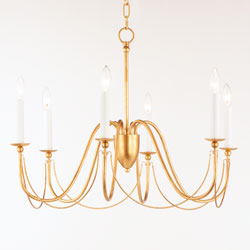 Plumette 6-Light Chandelier