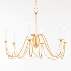 Plumette 6-Light Chandelier