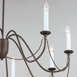 Plumette 8-Light Chandelier