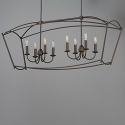 Plumette 8-Light Linear Pendant