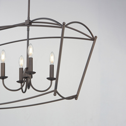 Plumette 8-Light Linear Pendant