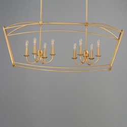 Plumette 8-Light Linear Pendant