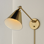 Library 1-Light Wall Sconce